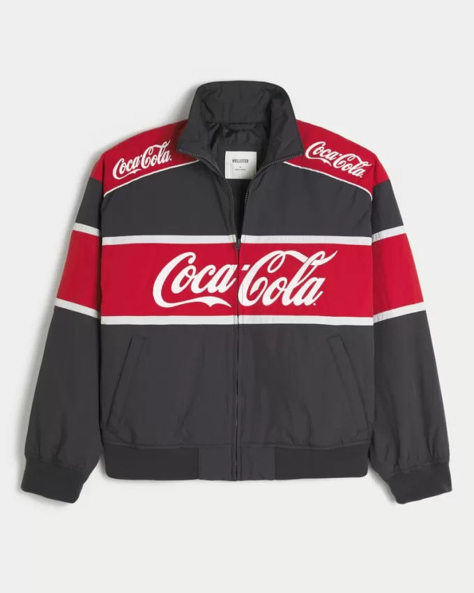 Coca-Cola Graphic Racing Jacket,Coca-Cola Graphic Racing Jacket Coca-Cola Graphic Racing Jacket,Coca-Cola Graphic Racing Jacket