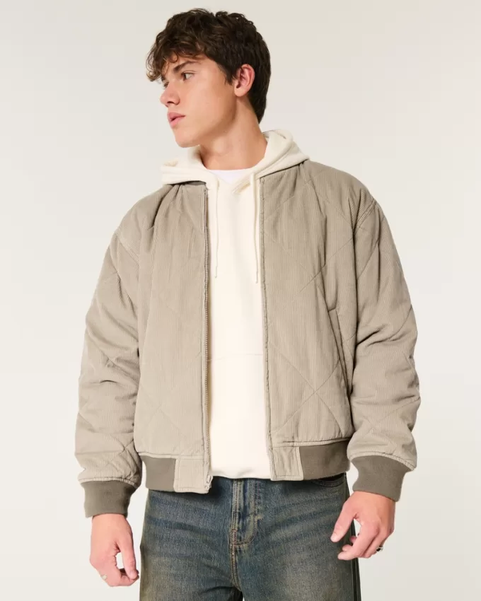 Corduroy Bomber Jacket,Corduroy Bomber Jacket Corduroy Bomber Jacket,Corduroy Bomber Jacket