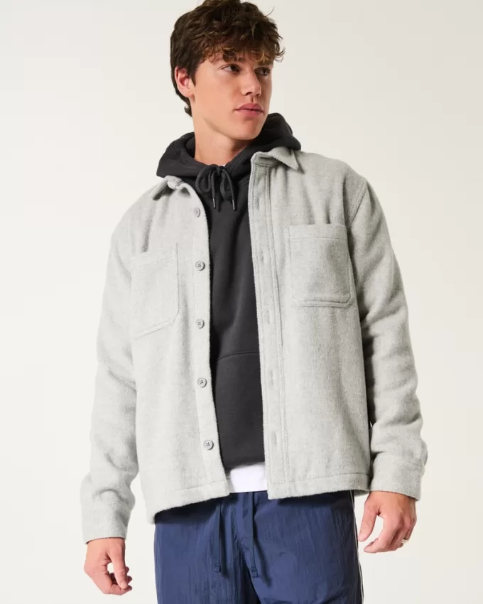 Cozy Brushed Shacket,Cozy Brushed Shacket Cozy Brushed Shacket,Cozy Brushed Shacket