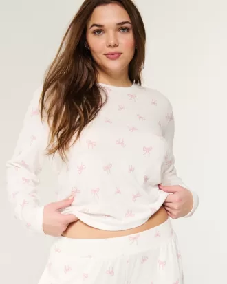 Cozy Long-Sleeve Pajama Shirt,Cozy Long-Sleeve Pajama Shirt