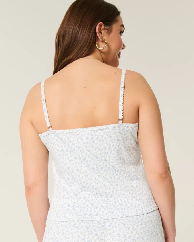 Cozy Pointelle Bow Tank,Cozy Pointelle Bow Tank