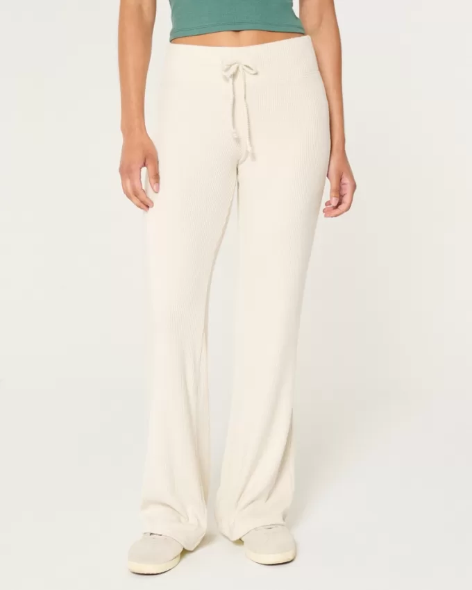 Cozy Ribbed Flare Pants,Cozy Ribbed Flare Pants Cozy Ribbed Flare Pants,Cozy Ribbed Flare Pants