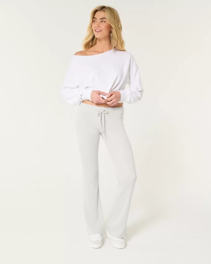 Cozy Ribbed Flare Pants,Cozy Ribbed Flare Pants Cozy Ribbed Flare Pants,Cozy Ribbed Flare Pants