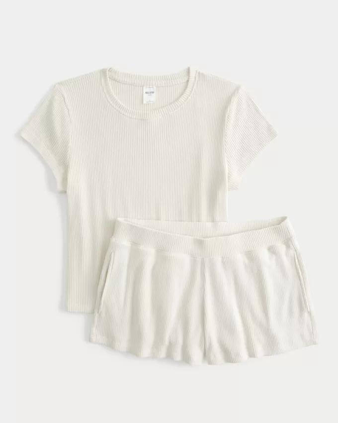 Cozy Ribbed T-Shirt and Shorts Bundle,Cozy Ribbed T-Shirt and Shorts Bundle Cozy Ribbed T-Shirt and Shorts Bundle,Cozy Ribbed T-Shirt and Shorts Bundle