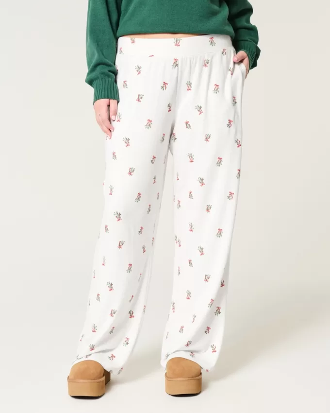 Cozy Wide-Leg Pajama Pants,Cozy Wide-Leg Pajama Pants Cozy Wide-Leg Pajama Pants,Cozy Wide-Leg Pajama Pants