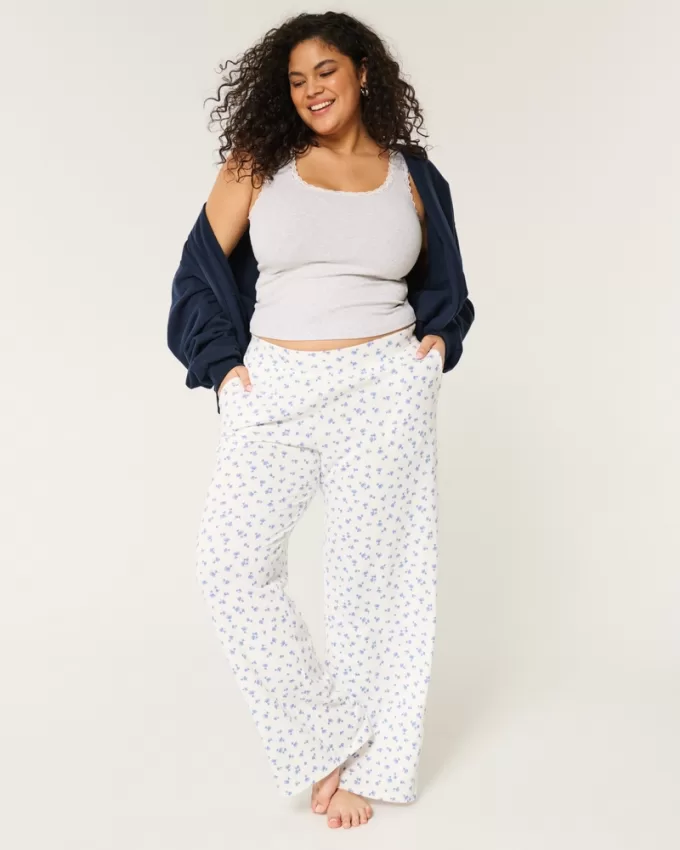 Cozy Wide-Leg Pajama Pants,Cozy Wide-Leg Pajama Pants Cozy Wide-Leg Pajama Pants,Cozy Wide-Leg Pajama Pants