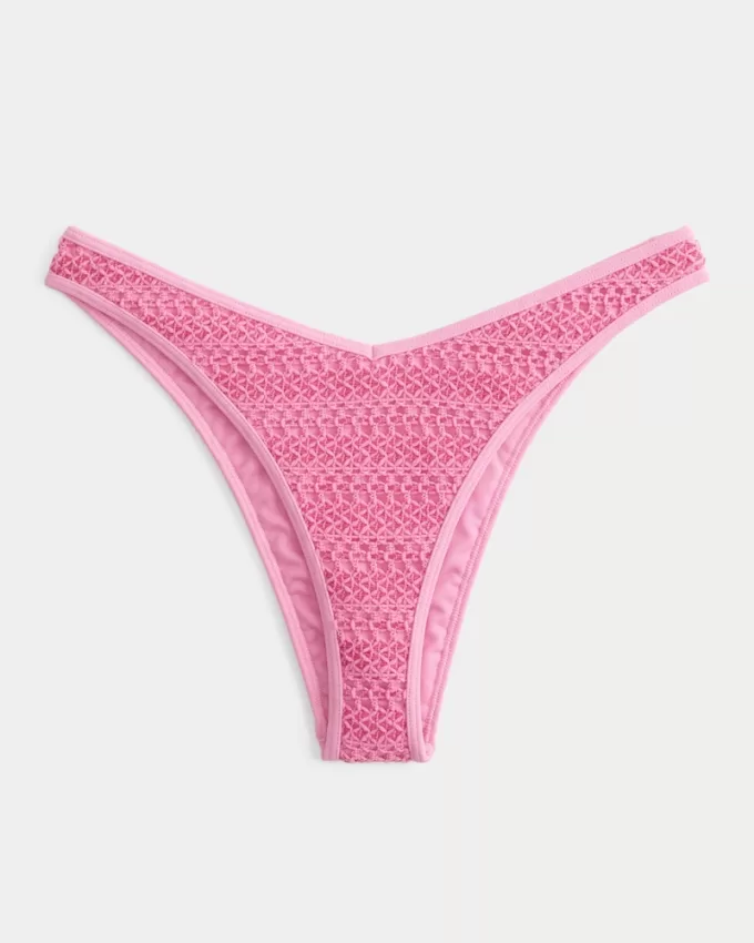 Crochet-Style Cheekiest Bikini Bottom,Crochet-Style Cheekiest Bikini Bottom Crochet-Style Cheekiest Bikini Bottom,Crochet-Style Cheekiest Bikini Bottom