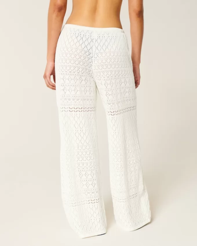 Crochet-Style Cover Up Pants,Crochet-Style Cover Up Pants Crochet-Style Cover Up Pants,Crochet-Style Cover Up Pants