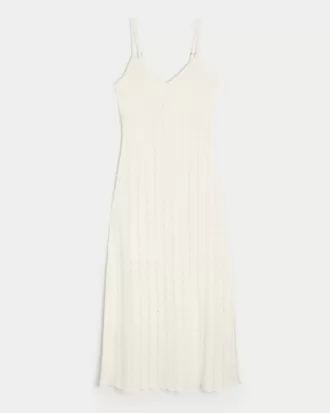 Crochet-Style Midi Dress,Crochet-Style Midi Dress