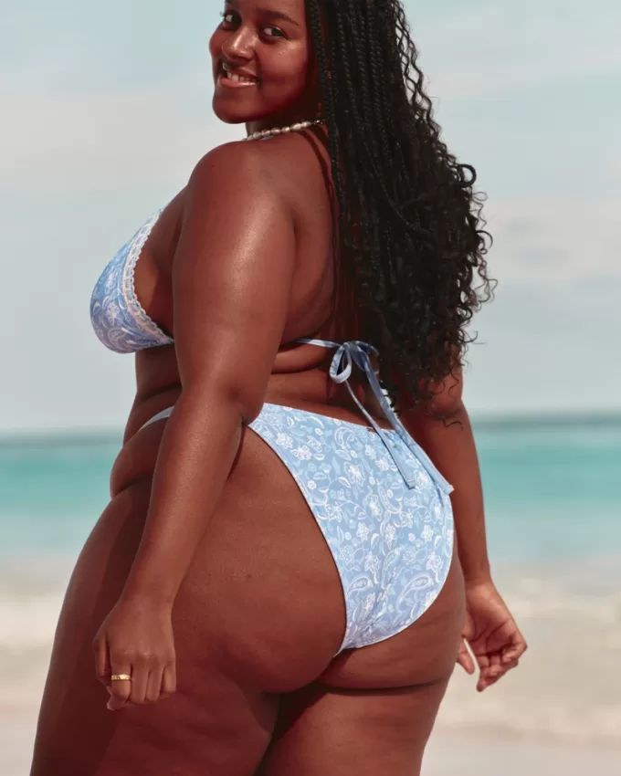 Crochet-Style Mixed Triangle Bikini Top,Crochet-Style Mixed Triangle Bikini Top Crochet-Style Mixed Triangle Bikini Top,Crochet-Style Mixed Triangle Bikini Top