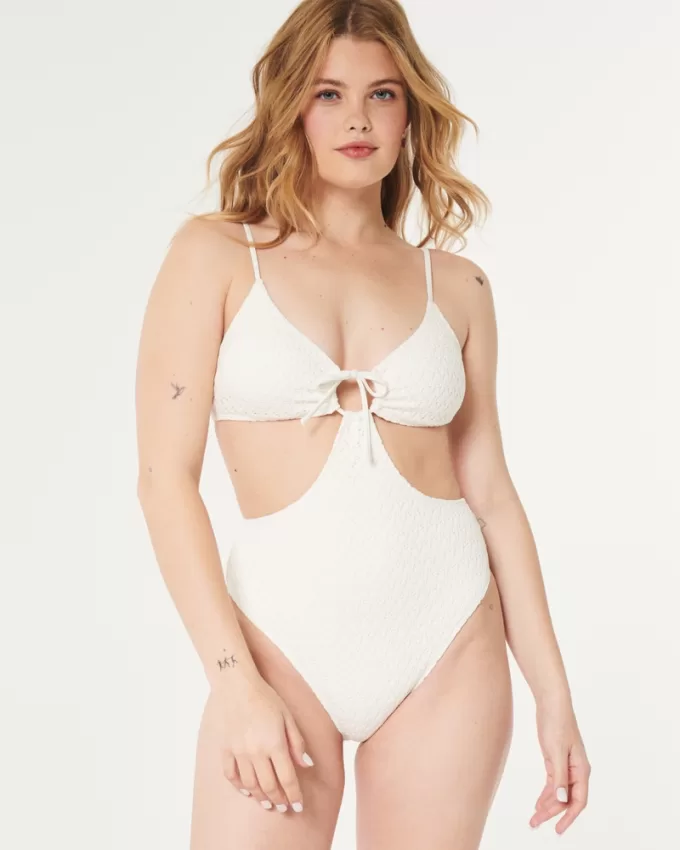 Crochet-Style One-Piece Cheeky Swimsuit,Crochet-Style One-Piece Cheeky Swimsuit Crochet-Style One-Piece Cheeky Swimsuit,Crochet-Style One-Piece Cheeky Swimsuit