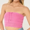 Crochet-Style Tube Top,Crochet-Style Tube Top Crochet-Style Tube Top,Crochet-Style Tube Top