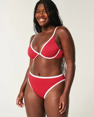 Curvy High-Leg High-Waist Ribbed Cheeky Bikini Bottom,Curvy High-Leg High-Waist Ribbed Cheeky Bikini Bottom Curvy High-Leg High-Waist Ribbed Cheeky Bikini Bottom,Curvy High-Leg High-Waist Ribbed Cheeky Bikini Bottom