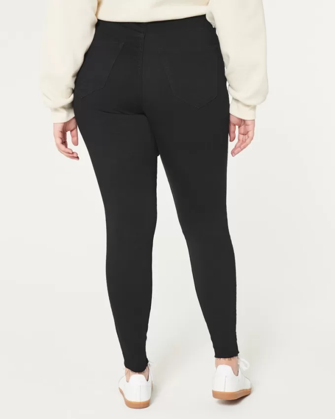 Curvy High-Rise Black Jean Leggings,Curvy High-Rise Black Jean Leggings Curvy High-Rise Black Jean Leggings,Curvy High-Rise Black Jean Leggings