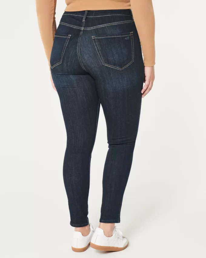 Curvy High-Rise Dark Wash Jean Leggings,Curvy High-Rise Dark Wash Jean Leggings Curvy High-Rise Dark Wash Jean Leggings,Curvy High-Rise Dark Wash Jean Leggings