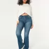 Curvy High-Rise Medium Wash Flare Jeans,Curvy High-Rise Medium Wash Flare Jeans Curvy High-Rise Medium Wash Flare Jeans,Curvy High-Rise Medium Wash Flare Jeans
