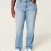 Curvy High-Rise Medium Wash Straight Jeans,Curvy High-Rise Medium Wash Straight Jeans Curvy High-Rise Medium Wash Straight Jeans,Curvy High-Rise Medium Wash Straight Jeans
