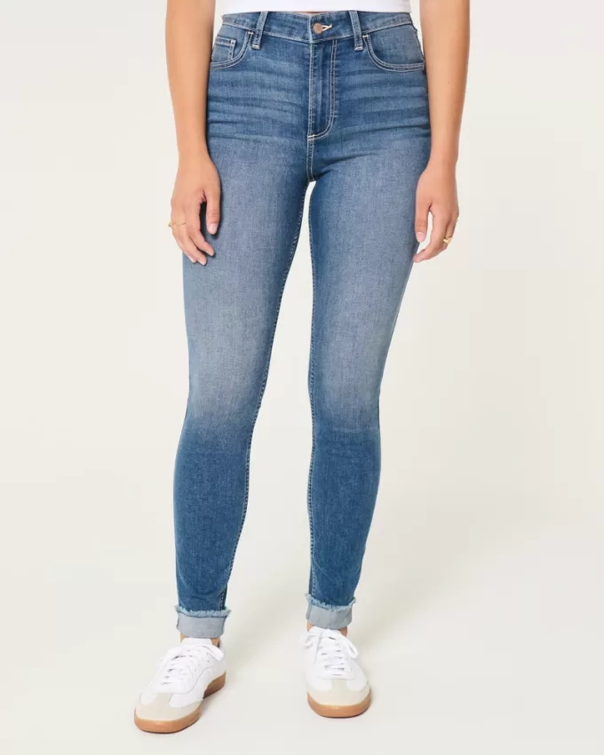 Curvy High-Rise Medium Wash Super Skinny Jeans,Curvy High-Rise Medium Wash Super Skinny Jeans Curvy High-Rise Medium Wash Super Skinny Jeans,Curvy High-Rise Medium Wash Super Skinny Jeans