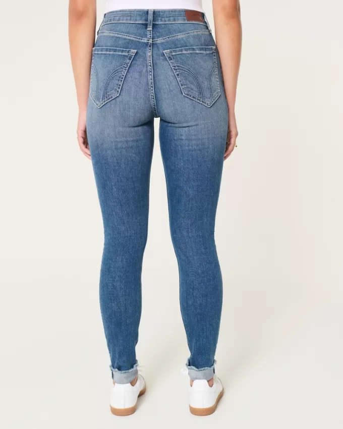 Curvy High-Rise Medium Wash Super Skinny Jeans,Curvy High-Rise Medium Wash Super Skinny Jeans Curvy High-Rise Medium Wash Super Skinny Jeans,Curvy High-Rise Medium Wash Super Skinny Jeans