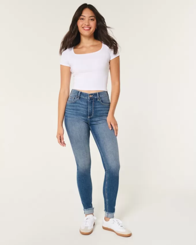 Curvy High-Rise Medium Wash Super Skinny Jeans,Curvy High-Rise Medium Wash Super Skinny Jeans Curvy High-Rise Medium Wash Super Skinny Jeans,Curvy High-Rise Medium Wash Super Skinny Jeans