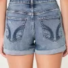 Curvy High-Rise Ripped Dark Wash Denim Shorts 3″,Curvy High-Rise Ripped Dark Wash Denim Shorts 3″ Curvy High-Rise Ripped Dark Wash Denim Shorts 3″,Curvy High-Rise Ripped Dark Wash Denim Shorts 3″