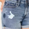 Curvy High-Rise Ripped Dark Wash Denim Shorts 3″,Curvy High-Rise Ripped Dark Wash Denim Shorts 3″ Curvy High-Rise Ripped Dark Wash Denim Shorts 3″,Curvy High-Rise Ripped Dark Wash Denim Shorts 3″
