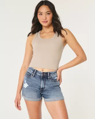 Curvy High-Rise Ripped Dark Wash Denim Shorts 3″,Curvy High-Rise Ripped Dark Wash Denim Shorts 3″ Curvy High-Rise Ripped Dark Wash Denim Shorts 3″,Curvy High-Rise Ripped Dark Wash Denim Shorts 3″