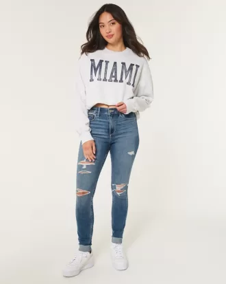 Curvy High-Rise Ripped Medium Wash Super Skinny Jeans,Curvy High-Rise Ripped Medium Wash Super Skinny Jeans Curvy High-Rise Ripped Medium Wash Super Skinny Jeans,Curvy High-Rise Ripped Medium Wash Super Skinny Jeans