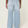 Curvy Low-Rise Light Wash Baggy Jeans,Curvy Low-Rise Light Wash Baggy Jeans