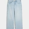 Curvy Low-Rise Light Wash Baggy Jeans,Curvy Low-Rise Light Wash Baggy Jeans