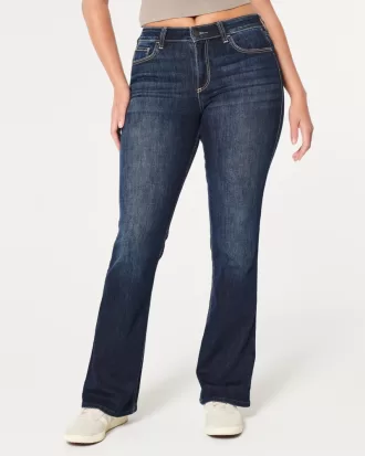 Curvy Mid-Rise Dark Wash Boot Jeans,Curvy Mid-Rise Dark Wash Boot Jeans Curvy Mid-Rise Dark Wash Boot Jeans,Curvy Mid-Rise Dark Wash Boot Jeans