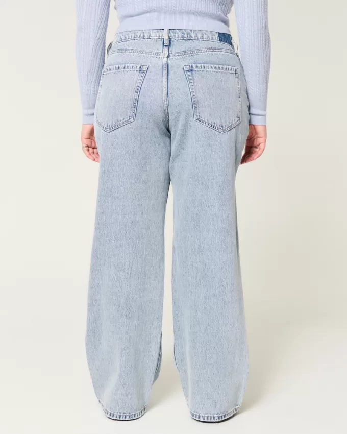 Curvy Mid-Rise Medium Wash Baggy Jeans,Curvy Mid-Rise Medium Wash Baggy Jeans Curvy Mid-Rise Medium Wash Baggy Jeans,Curvy Mid-Rise Medium Wash Baggy Jeans