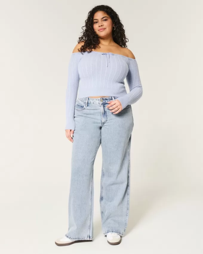 Curvy Mid-Rise Medium Wash Baggy Jeans,Curvy Mid-Rise Medium Wash Baggy Jeans Curvy Mid-Rise Medium Wash Baggy Jeans,Curvy Mid-Rise Medium Wash Baggy Jeans
