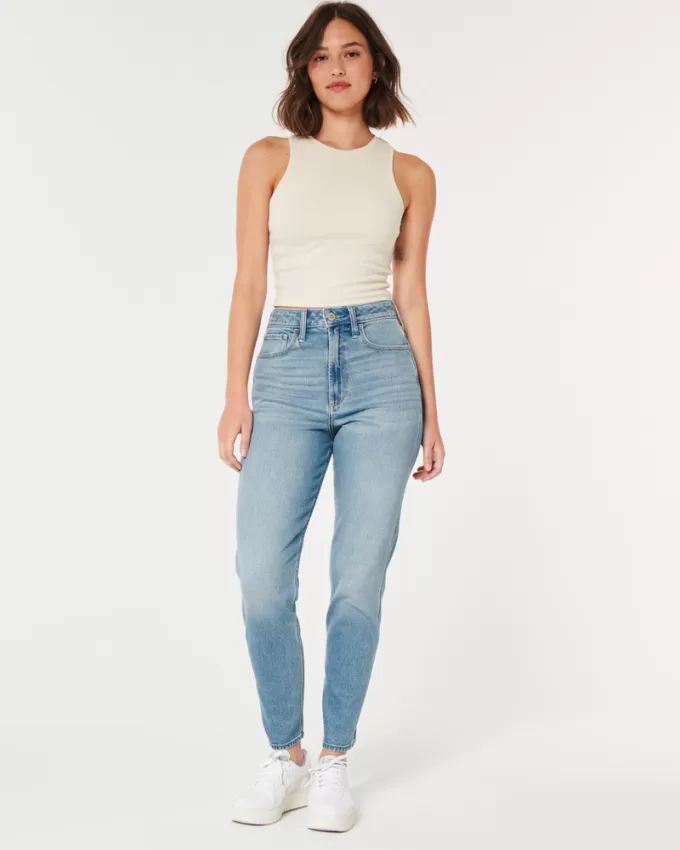 Curvy Ultra High-Rise Medium Wash Mom Jeans,Curvy Ultra High-Rise Medium Wash Mom Jeans Curvy Ultra High-Rise Medium Wash Mom Jeans,Curvy Ultra High-Rise Medium Wash Mom Jeans