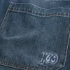 Dark Wash Logo Embroidery Super Baggy Jeans,Dark Wash Logo Embroidery Super Baggy Jeans Dark Wash Logo Embroidery Super Baggy Jeans,Dark Wash Logo Embroidery Super Baggy Jeans