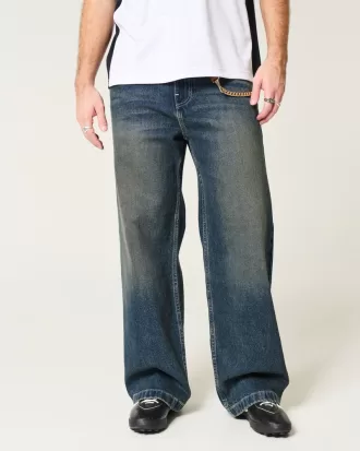 Dark Wash Super Baggy Jeans,Dark Wash Super Baggy Jeans