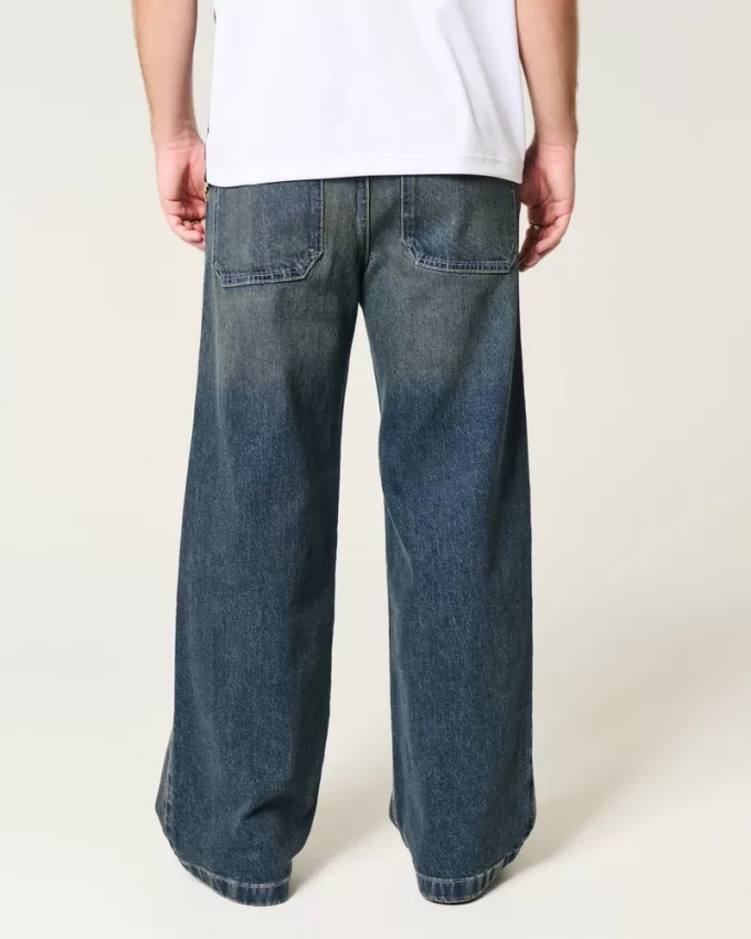 Dark Wash Super Baggy Jeans,Dark Wash Super Baggy Jeans Dark Wash Super Baggy Jeans,Dark Wash Super Baggy Jeans
