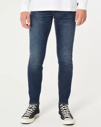 Dark Wash Super Skinny Jeans,Dark Wash Super Skinny Jeans