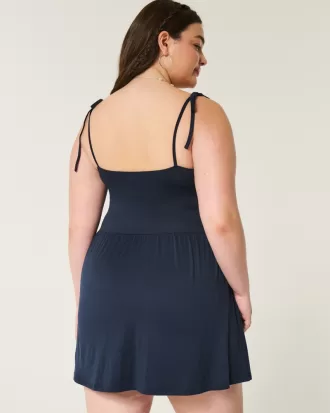 Drop-Waist Knit Mini Dress,Drop-Waist Knit Mini Dress Drop-Waist Knit Mini Dress,Drop-Waist Knit Mini Dress