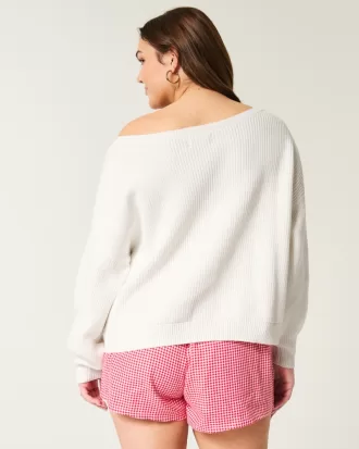 Easy Berry Graphic Off-the-Shoulder Sweater,Easy Berry Graphic Off-the-Shoulder Sweater Easy Berry Graphic Off-the-Shoulder Sweater,Easy Berry Graphic Off-the-Shoulder Sweater