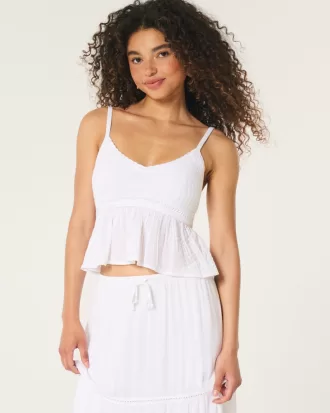 Easy Crochet-Style Babydoll Top,Easy Crochet-Style Babydoll Top Easy Crochet-Style Babydoll Top,Easy Crochet-Style Babydoll Top