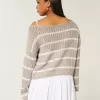 Easy Crochet-Style Sweater,Easy Crochet-Style Sweater