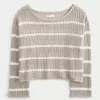 Easy Crochet-Style Sweater,Easy Crochet-Style Sweater