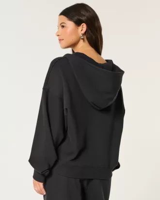 Easy Half-Zip Hoodie,Easy Half-Zip Hoodie