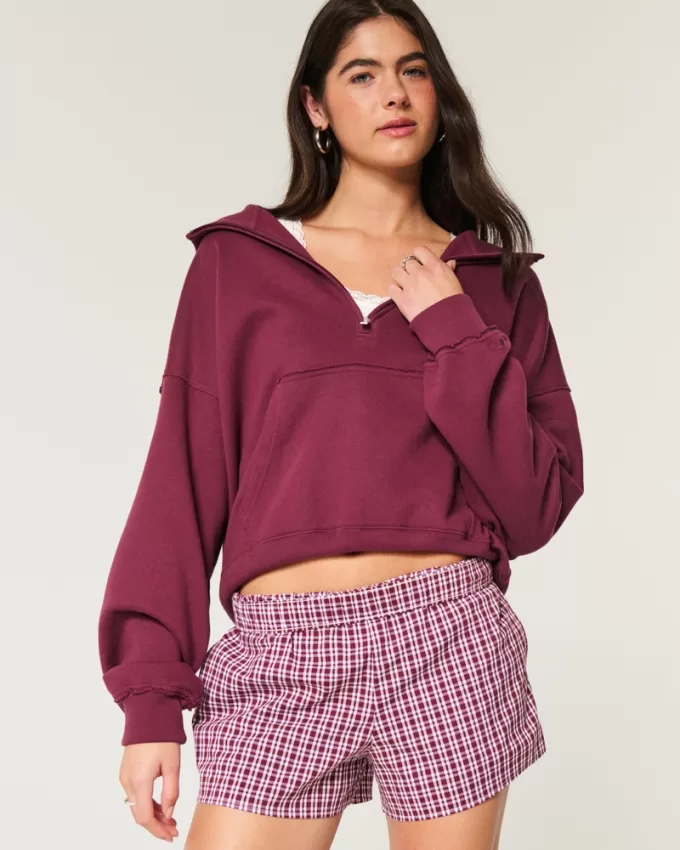 Easy Half-Zip Hoodie,Easy Half-Zip Hoodie Easy Half-Zip Hoodie,Easy Half-Zip Hoodie