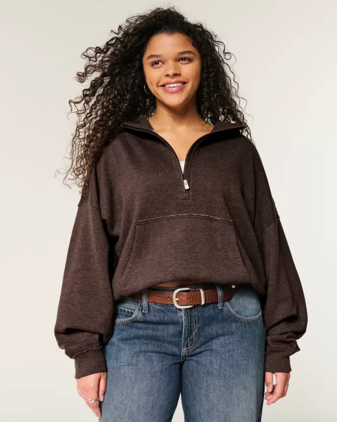 Easy Half-Zip Hoodie,Easy Half-Zip Hoodie Easy Half-Zip Hoodie,Easy Half-Zip Hoodie