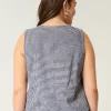 Easy Linen-Blend Tie-Front Vest,Easy Linen-Blend Tie-Front Vest Easy Linen-Blend Tie-Front Vest,Easy Linen-Blend Tie-Front Vest