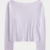 Easy Long-Sleeve Off-the-Shoulder Top,Easy Long-Sleeve Off-the-Shoulder Top Easy Long-Sleeve Off-the-Shoulder Top,Easy Long-Sleeve Off-the-Shoulder Top