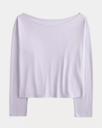 Easy Long-Sleeve Off-the-Shoulder Top,Easy Long-Sleeve Off-the-Shoulder Top Easy Long-Sleeve Off-the-Shoulder Top,Easy Long-Sleeve Off-the-Shoulder Top
