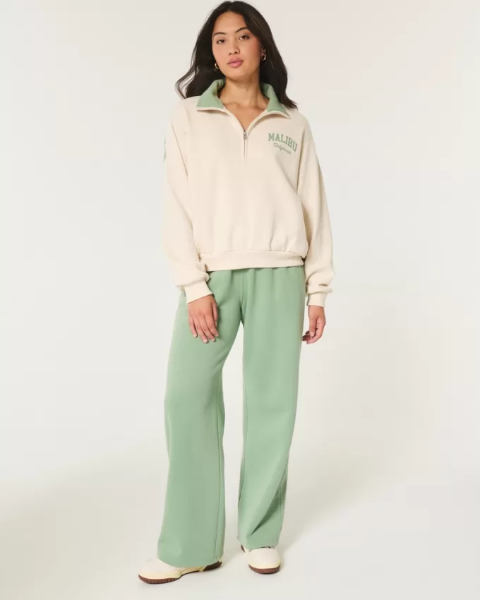 Easy Malibu California Graphic Half-Zip Sweatshirt,Easy Malibu California Graphic Half-Zip Sweatshirt Easy Malibu California Graphic Half-Zip Sweatshirt,Easy Malibu California Graphic Half-Zip Sweatshirt